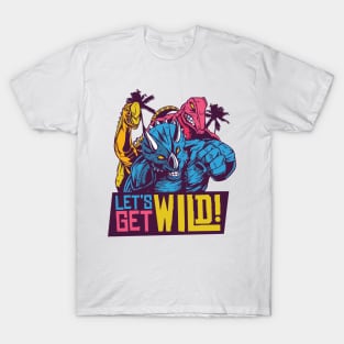 WILD 80'S DINOSAURS T-Shirt